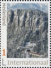 Stamp, Semmeringbahn, Netherlands- Personalized stamps,  , Bridges, Railways