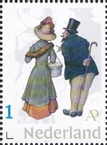 Stamp, Steam tram, Netherlands- Personalized stamps,  , Trams