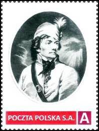 Stamp, 275th / birthday anniversary of Tadeusz Kościuszko, Personalized and Private Mail Stamps,  