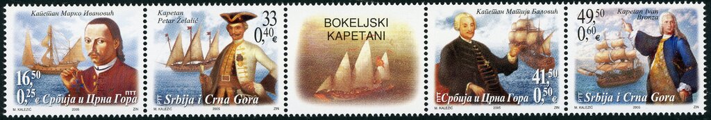Captains of Boka Kotorska Sheet