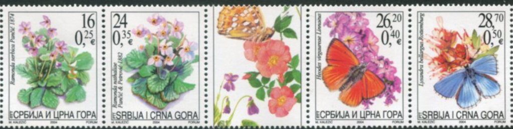 Fauna and Flora mini sheet with Decoration Fields