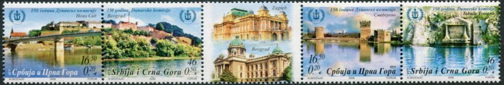 Novi Sad, Smederevo, Belgrade, Tabula Traiana