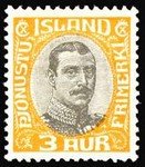 Stamp, King Christian X, Iceland,  , Heads of State, Kings