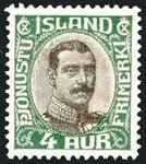 Stamp, King Christian X, Iceland,  , Heads of State, Kings