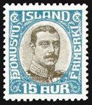Stamp, King Christian X, Iceland,  , Heads of State, Kings