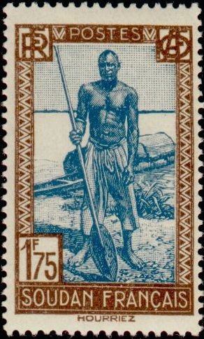 Boatman in Niger