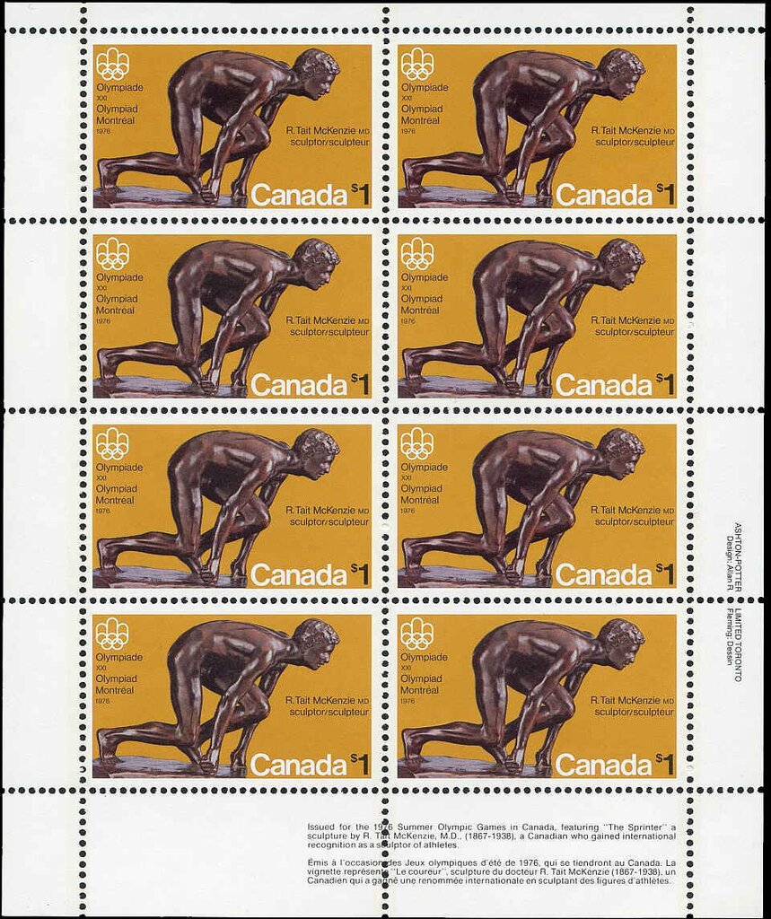 "The Sprinter" by Robert Tait McKenzie