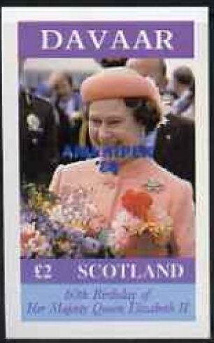 60th Birthday of Queen Elizabeth II