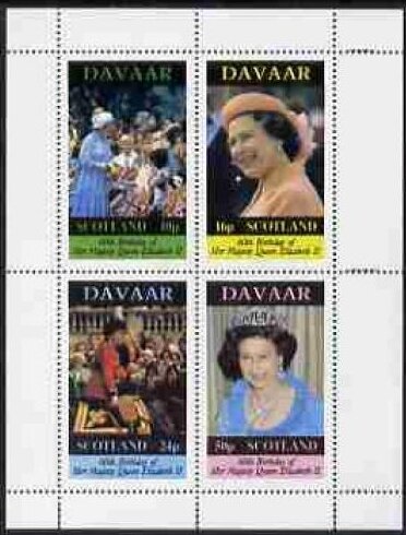60th Birthday of Queen Elizabeth II