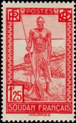 Boatman in Niger
