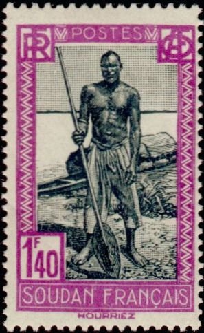 Boatman in Niger