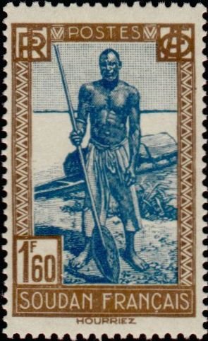 Boatman in Niger