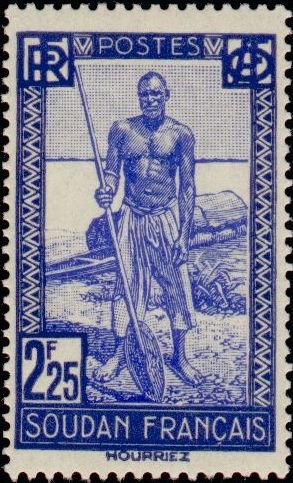 Boatman in Niger