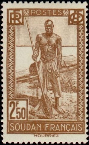 Boatman in Niger