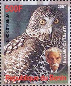 Stamp, Owl, Cinderellas,  , Animals (Fauna), Birds, Owls