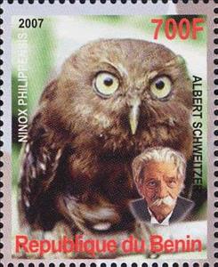 Stamp, Owl, Cinderellas,  , Animals (Fauna), Birds, Owls
