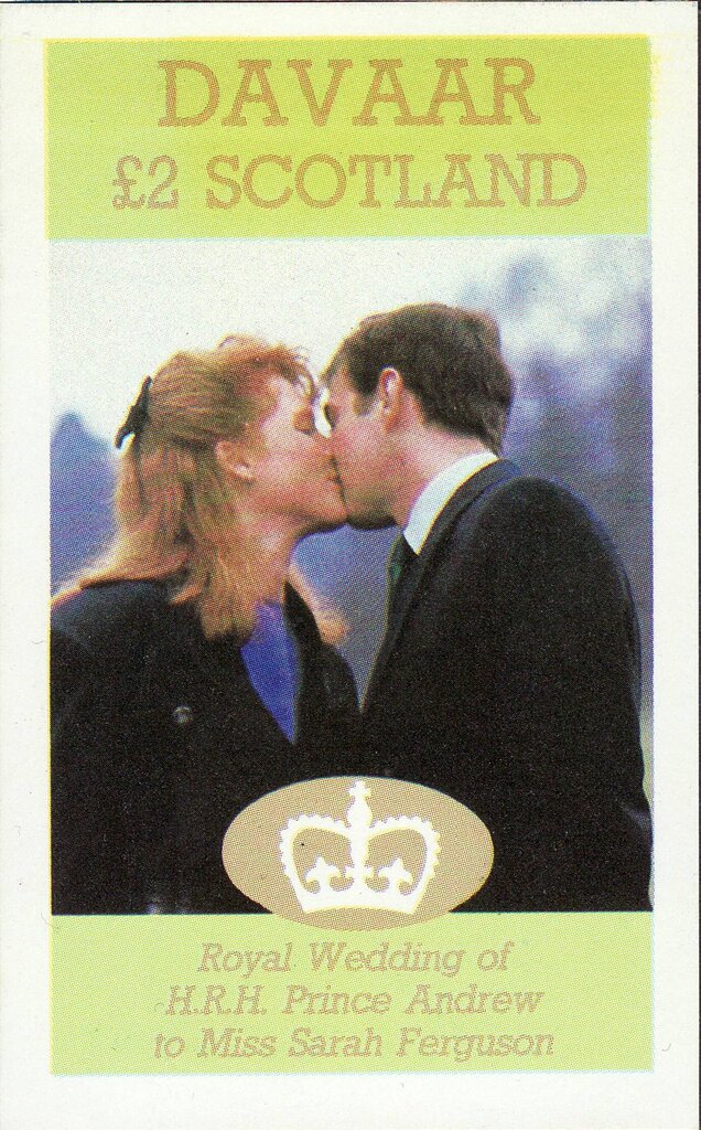 Royal Wedding of Prince Andrew