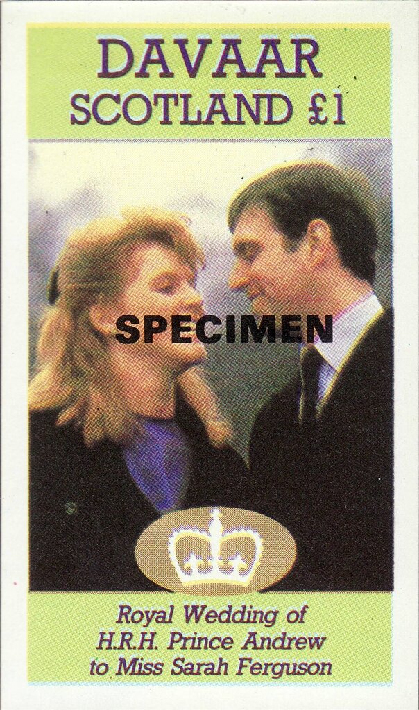 Royal Wedding of Prince Andrew