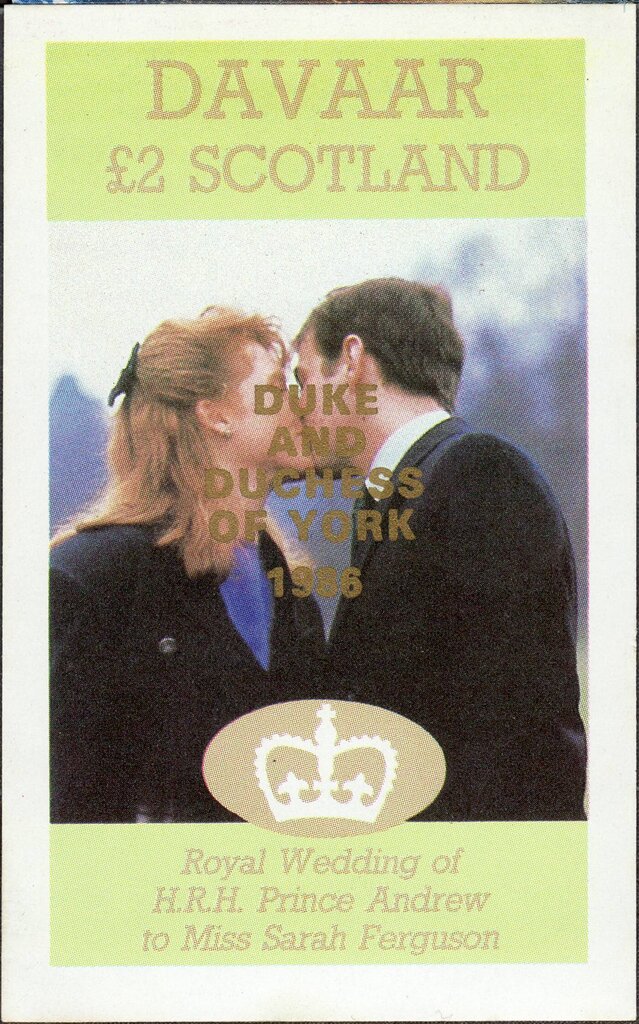 Royal Wedding of Prince Andrew