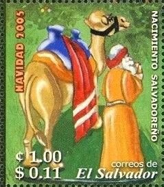 Stamp, Mage, El Salvador,  , Christmas