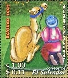 Stamp, Mage, El Salvador,  , Christmas