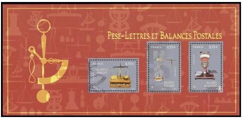 Souvenir philatélique - Balances