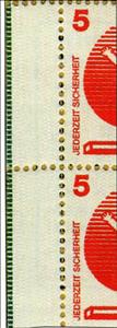 Booklet Pane, Booklet Pane-accident prevention, Germany, Federal Republic,  , Occupational Safety and Health