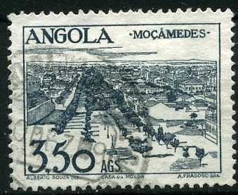 Stamp, Mocamedes, Angola,  