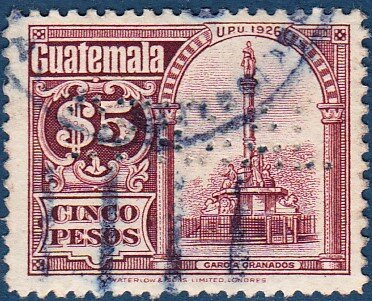 Monument to President Granados with Perfin Oficial