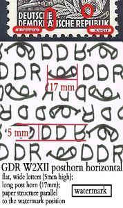 Stamp, Hauer, Germany, Democratic Republic,  