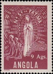 Stamp, Santa Maria de Fatima, Angola,  