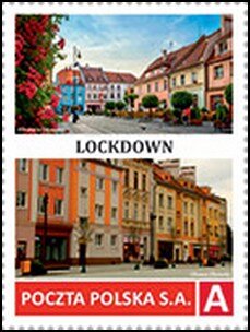 Stamp, Lockdown, Personalized and Private Mail Stamps,  