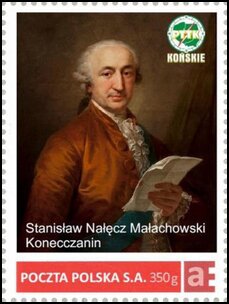 Stamp, Stanisław Nałęcz Małachowski Konecczanin PTTK Końskie, Personalized and Private Mail Stamps,  