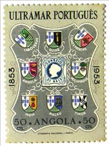 Stamp, 100 Years Portugese Stamps, Angola,  , Stamps, Philately, Coats of Arms