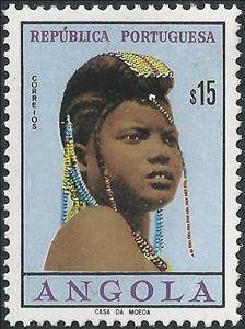 Stamp, Girls of Angola, Angola,  , Women