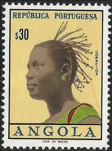 Stamp, Girls of Angola, Angola,  , Women