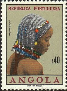 Stamp, Girls of Angola, Angola,  , Women
