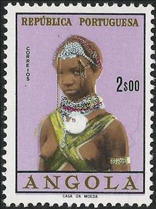 Stamp, Girls of Angola, Angola,  , Women