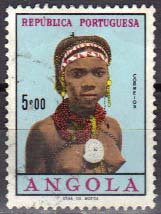 Stamp, Girls of Angola, Angola,  , Women