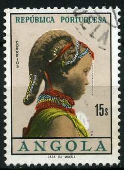 Stamp, Girls of Angola, Angola,  , Women