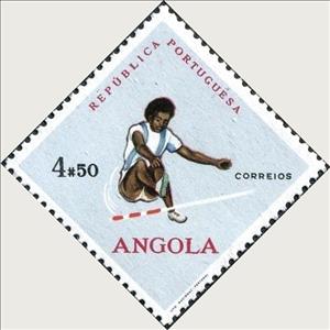 Stamp, High Jump, Angola,  , Sport, Athletics, High Jump