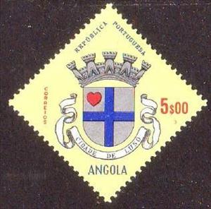 Stamp, Luso, Angola,  , Coats of Arms