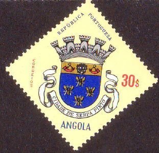 Stamp, Serpa Pinto, Angola,  , Coats of Arms