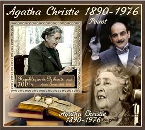 Souvenir Sheet, Great People Agatha Christie, Cinderellas,  , Famous People, Literary People (Poets and Writers), Women