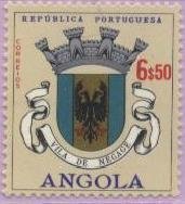 Stamp, Vila de Negage, Angola,  , Coats of Arms