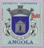 Stamp, Povoação de Mucaba, Angola,  , Coats of Arms