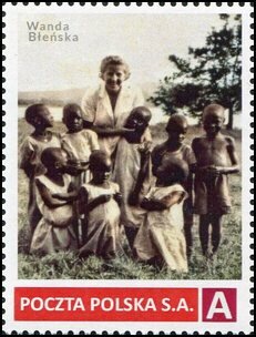 Stamp, Wanda Błeńska, Personalized and Private Mail Stamps,  , Children, Famous People, Physicians, Women
