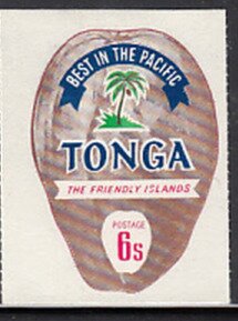 Stamp, Coconut (Cocos nucifera), Tonga,  