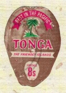 Stamp, Coconut (Cocos nucifera), Tonga,  