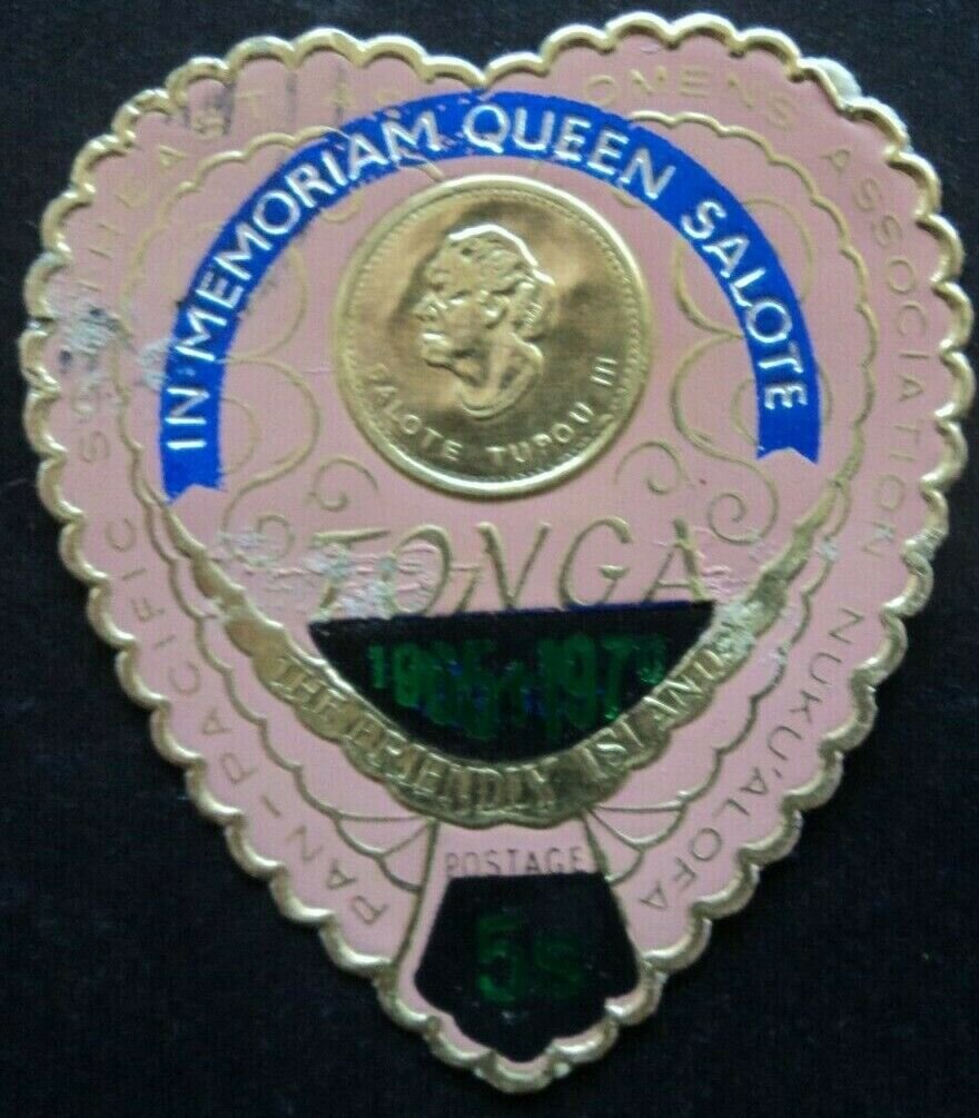 Medallion with Queen Salote